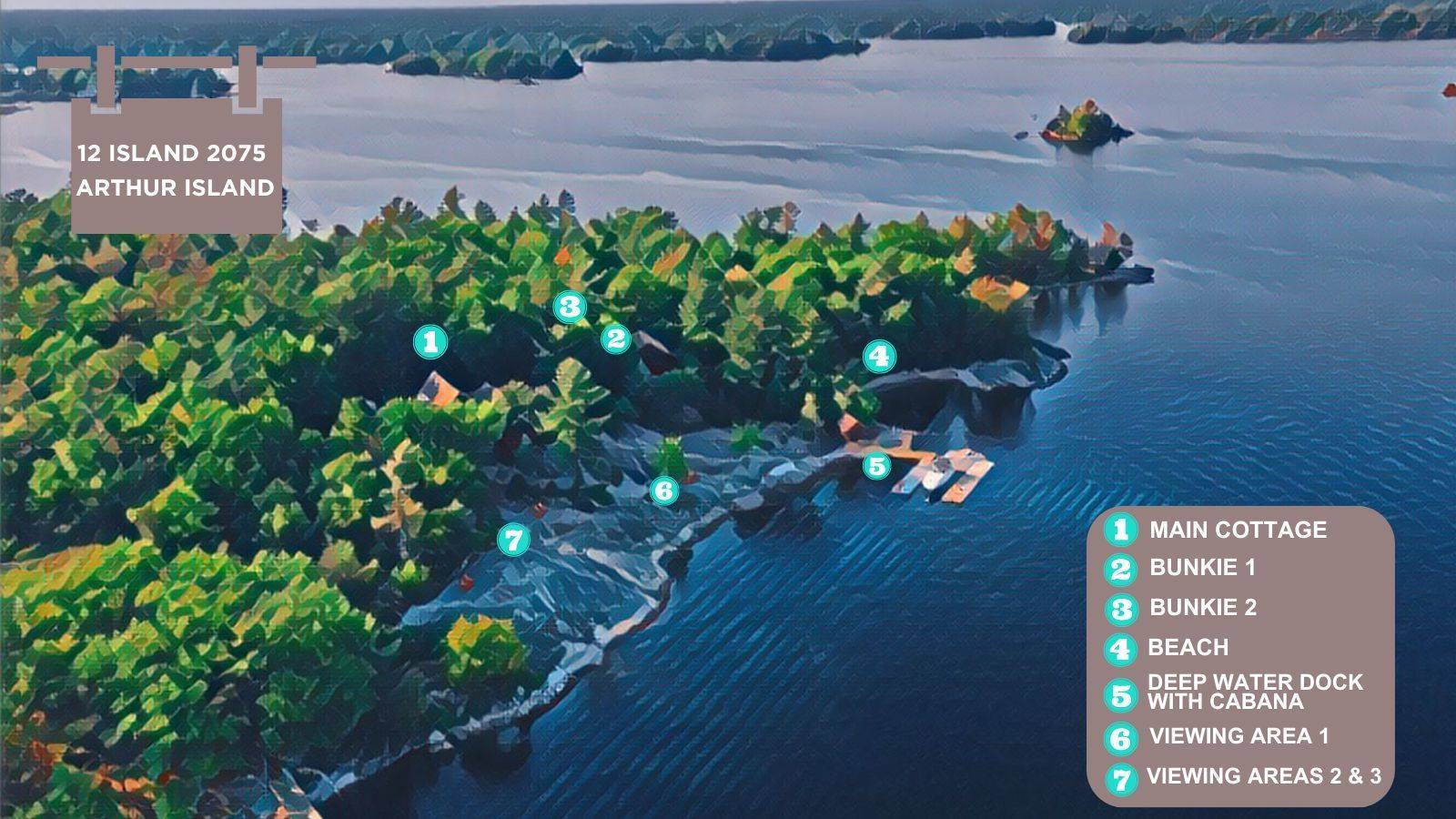 Georgian Bay, ON L0K 1S0,12 Island 2075 N/A