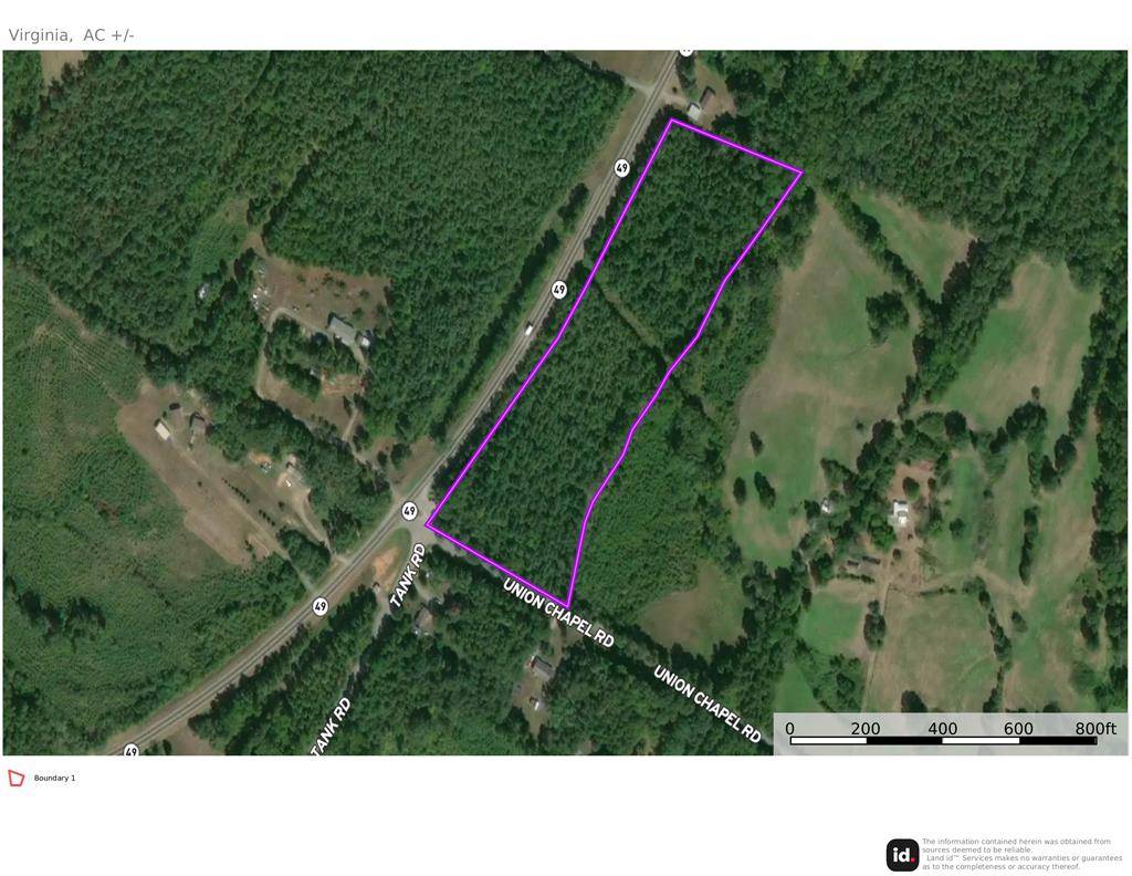 Buffalo Junction, VA 24529,8 ac Highway 49 South