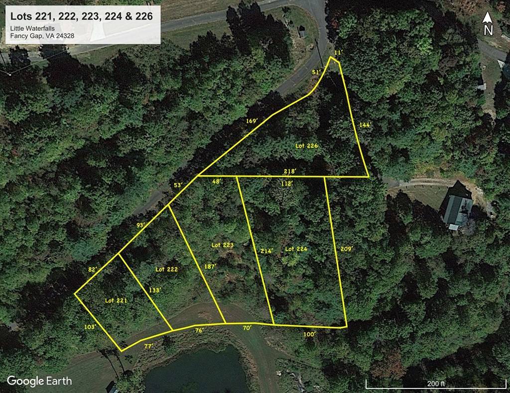 Fancy Gap, VA 24328,5 Lots Old Pond Trl