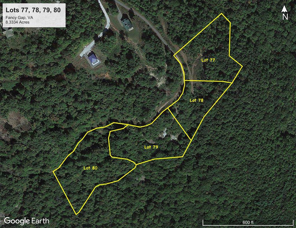Fancy Gap, VA 24328,8.3 Acre Spring Pond Trl