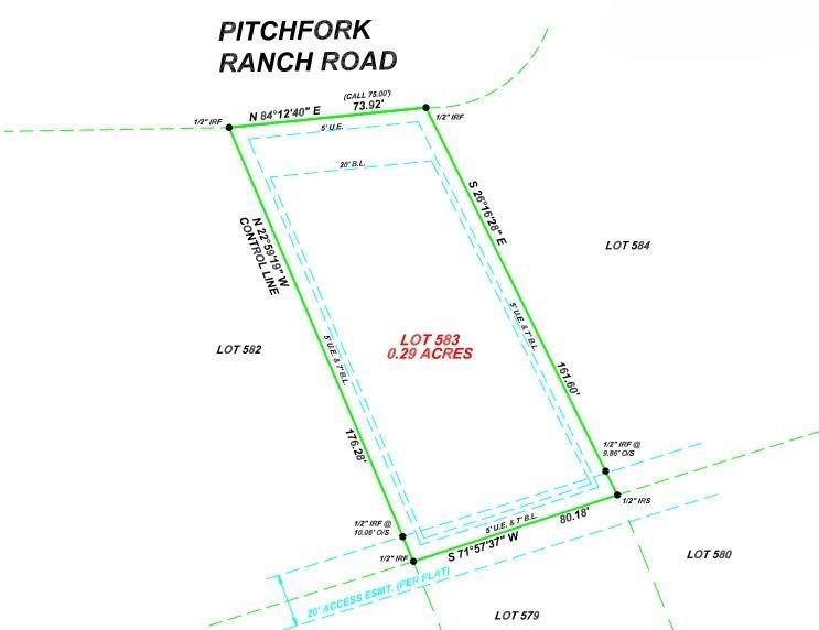 Trinidad, TX 75163,Lot 583 Pitchfork Ranch Road