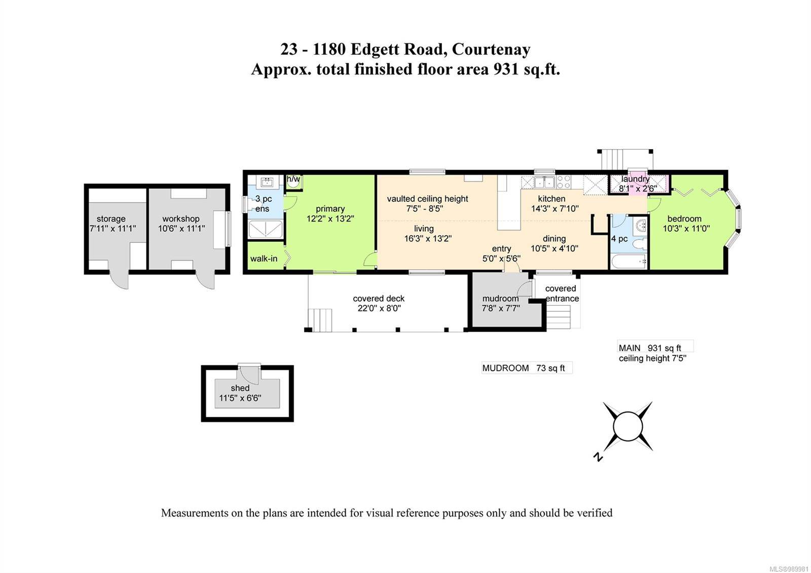 Courtenay, BC V9N 6C7,1180 Edgett Rd #23
