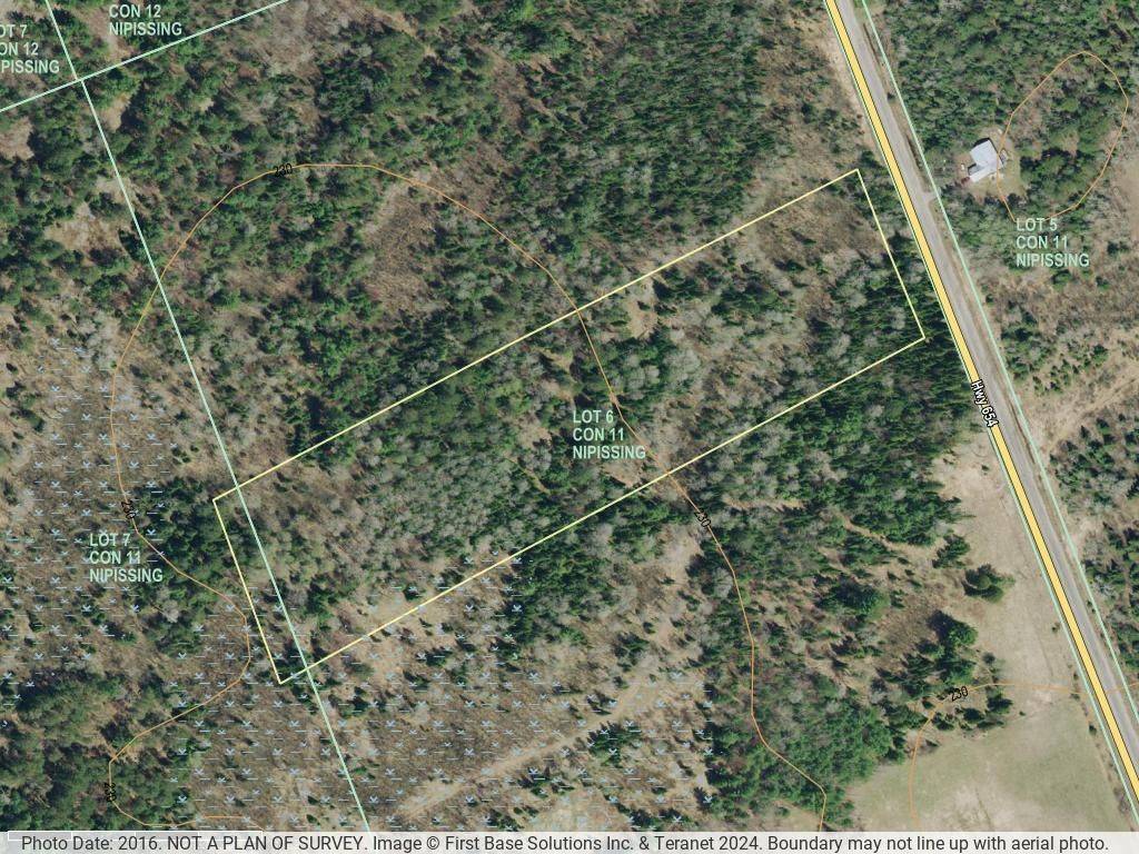 Nipissing, ON P0H 1Z0,PT LT 6 Con 11 Highway 654 N/A