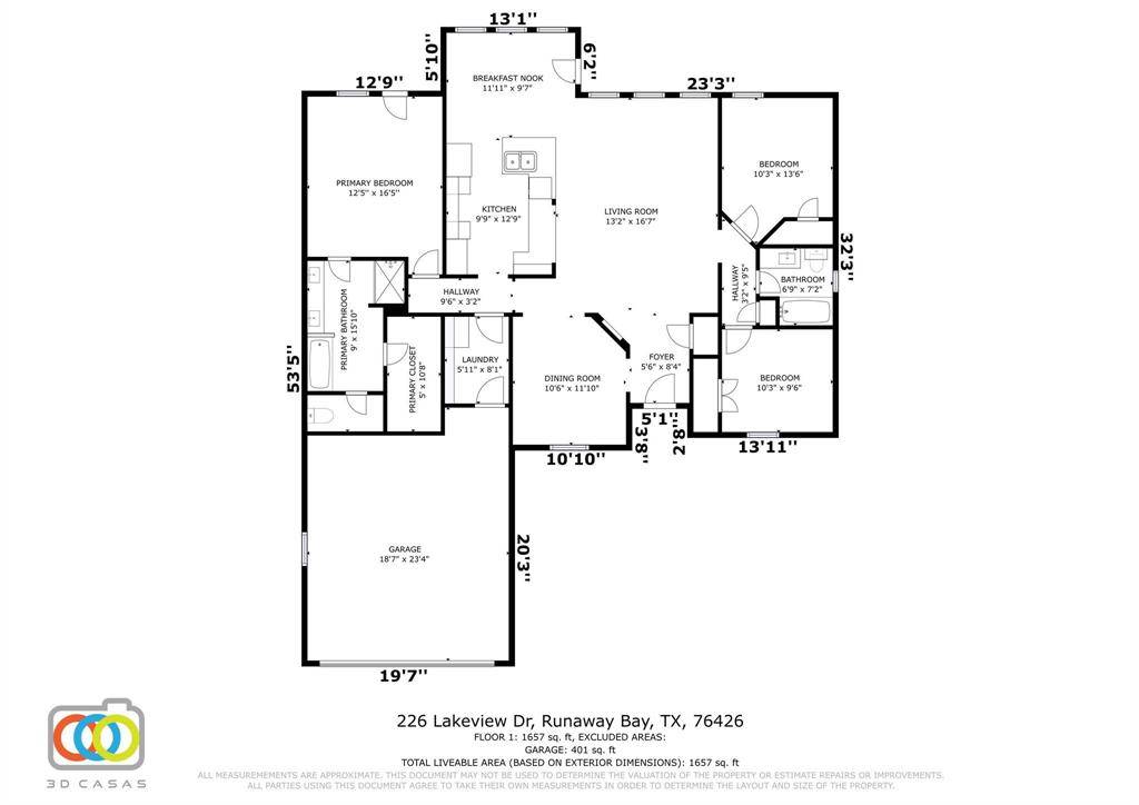 Runaway Bay, TX 76426,226 Lakeview Drive