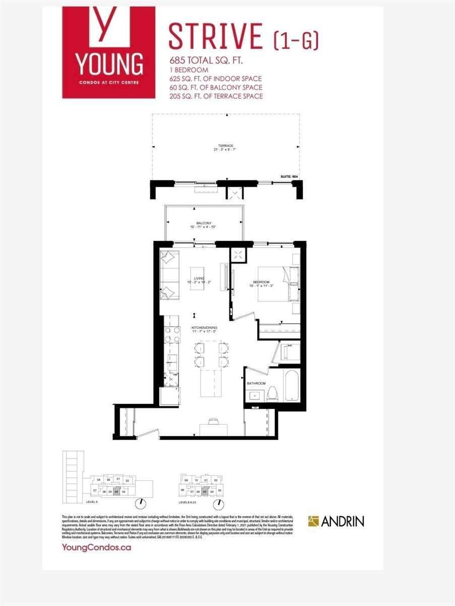 Kitchener, ON N2H 6N7,55 Duke ST W #905