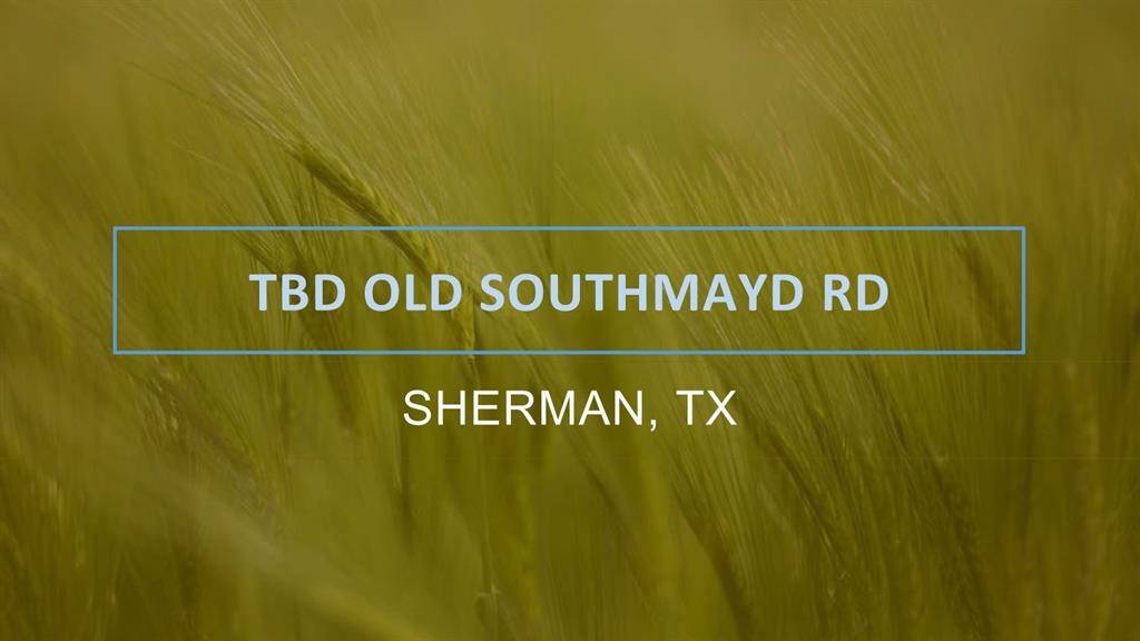Sherman, TX 75092,TBD Old Southmayd Road #Tract 1C1D