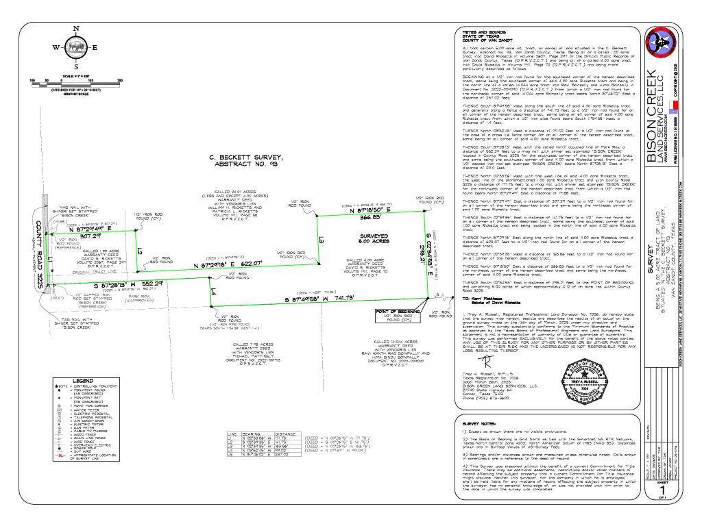 Wills Point, TX 75103,TBD VZCR 3225