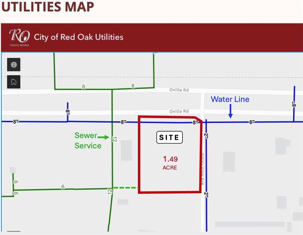 Red Oak, TX 75154,TBD 1.49 acre W Ovilla Road