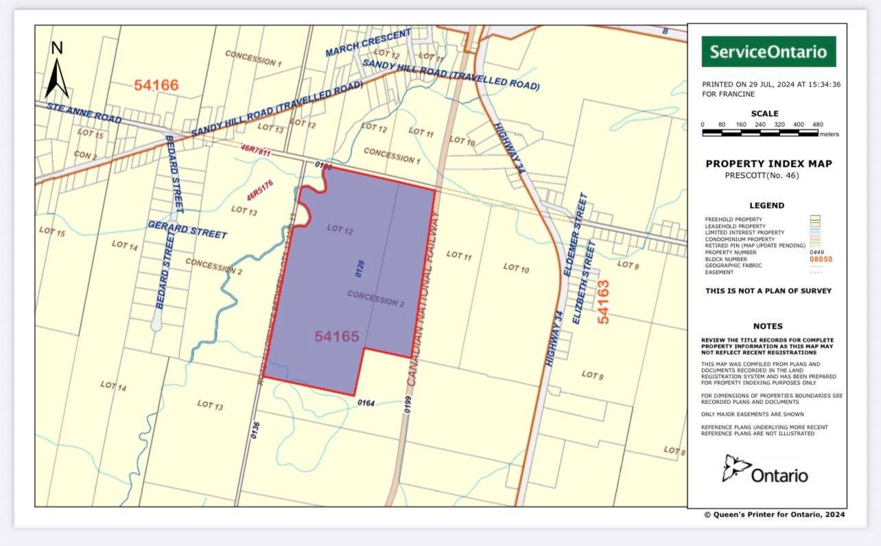 Champlain, ON K6A 2R2,00 Greenlane Rd Acres N