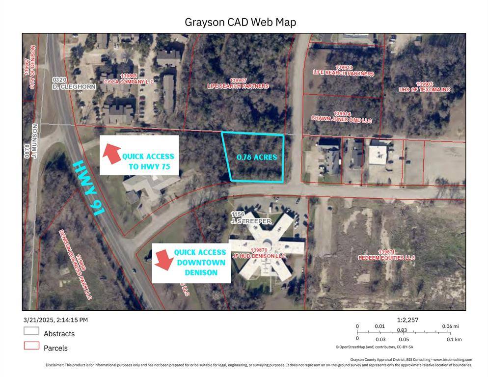 Denison, TX 75020,0000 Memorial Drive