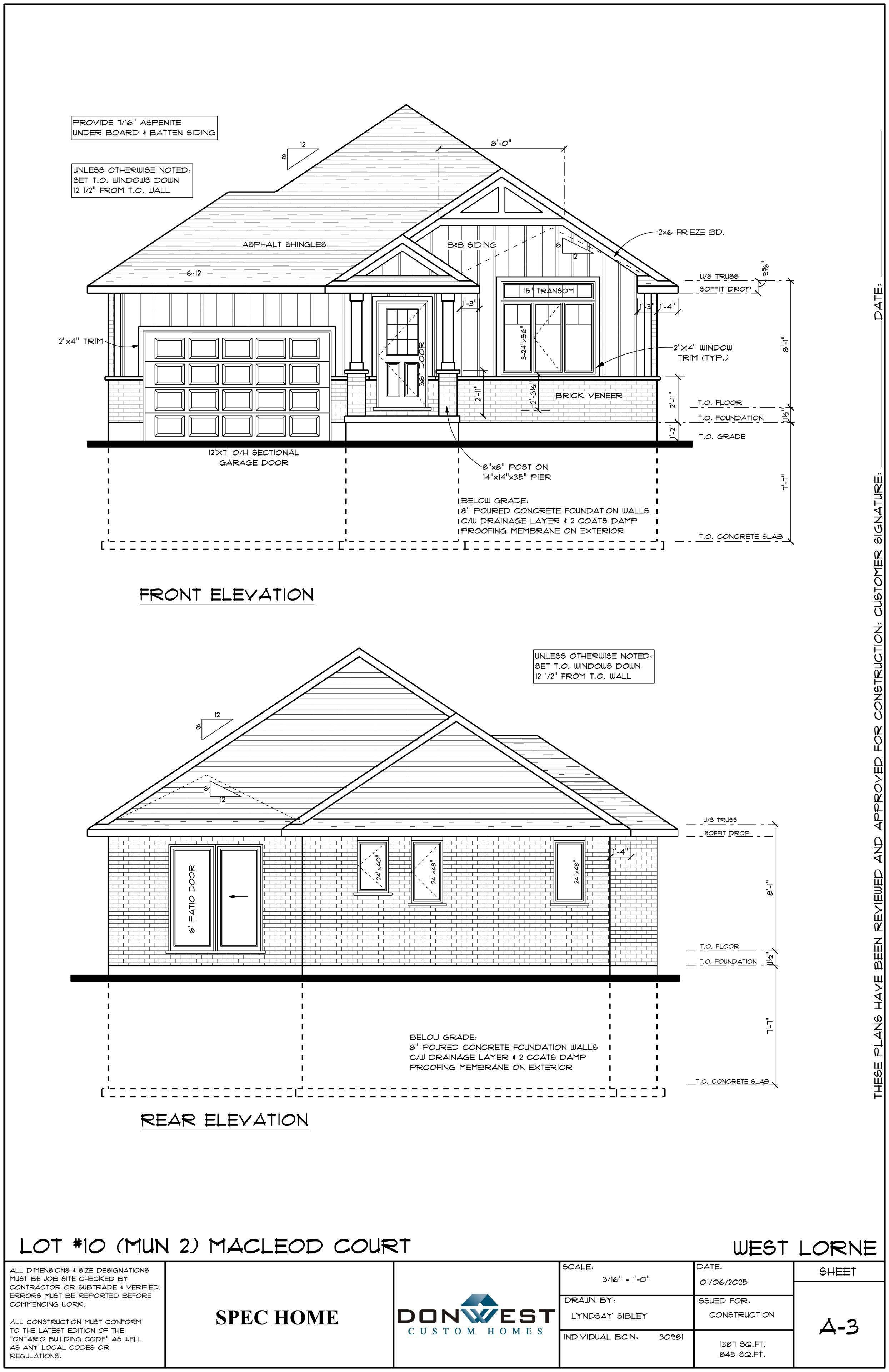 West Elgin, ON N0L 2P0,LOT 10 MACLEOD CT