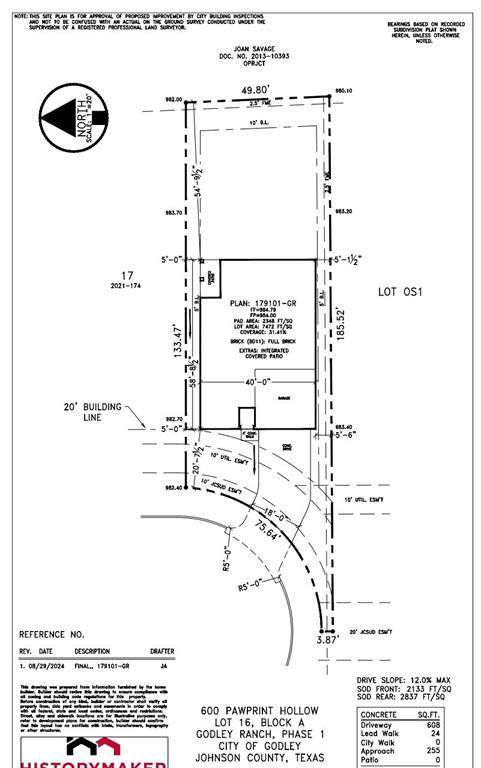 Godley, TX 76044,600 Pawprint Hollow