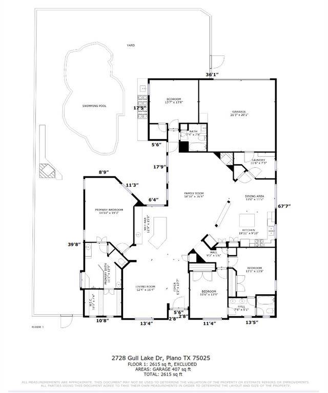 Plano, TX 75025,2728 Gull Lake Drive