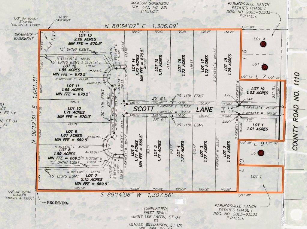 Farmersville, TX 75442,Lot 2 County Road 1110