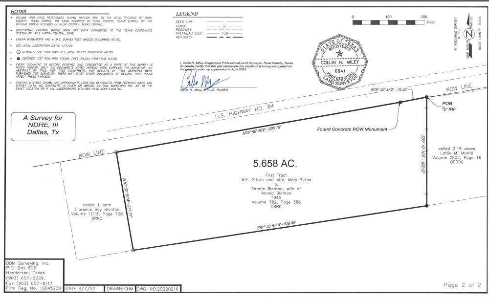 Overton, TX 75684,TBD US84