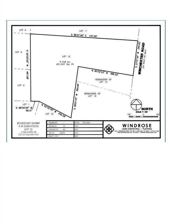 Oak Point, TX 75068,0000 WINCHESTER Road