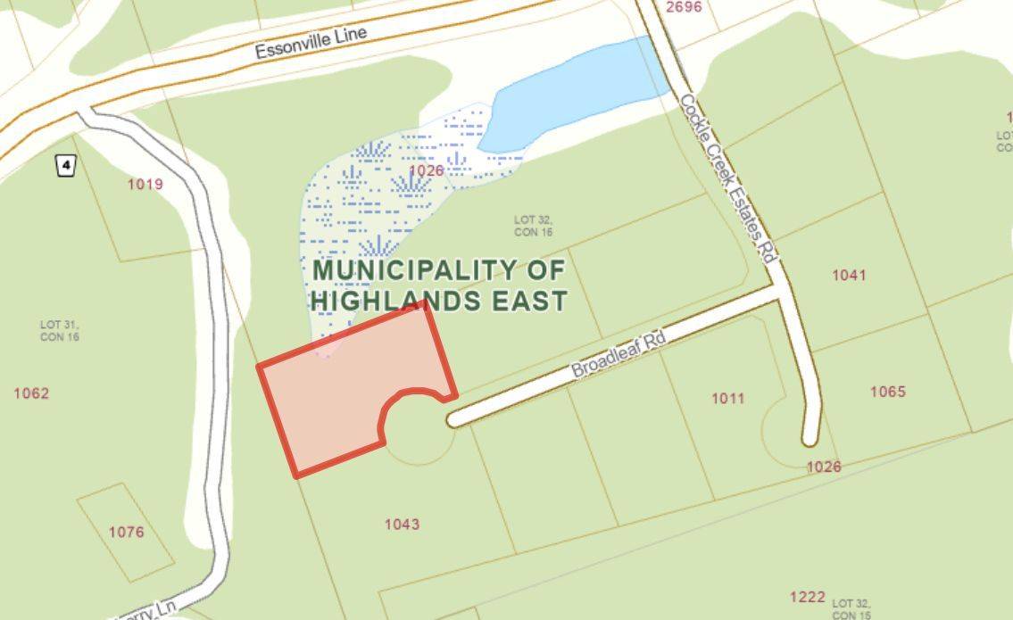 Highlands East, ON K0L 3C0,LT 10 Broadleaf RD