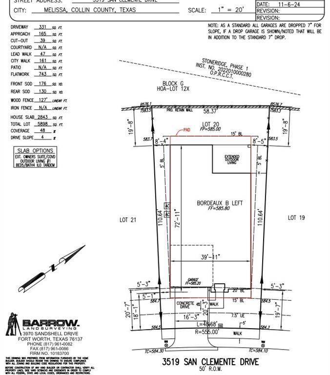 Melissa, TX 75454,3519 San Clemente Drive