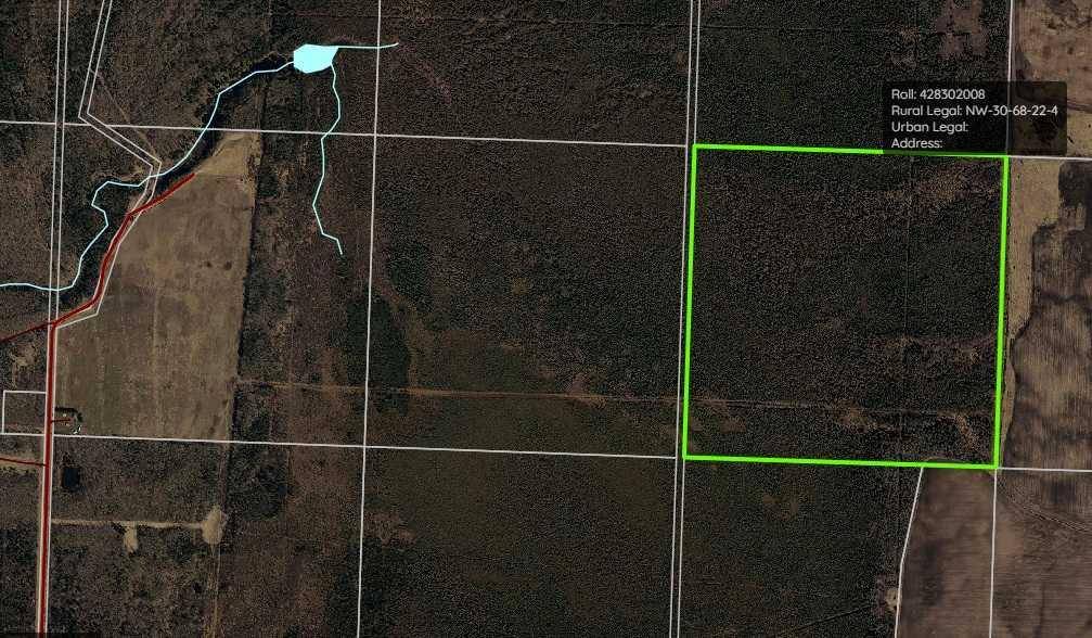 Rural Athabasca County, AB T9S 2A4,NW 30-68-22-W4