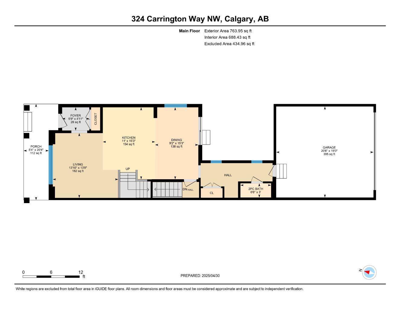 Calgary, AB T3P 1N5,324 Carrington WAY NW