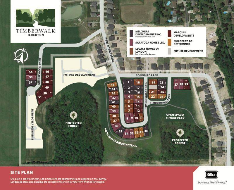 Middlesex Centre, ON N0M 2A0,1 TIMBERWALK Close #LOT #23