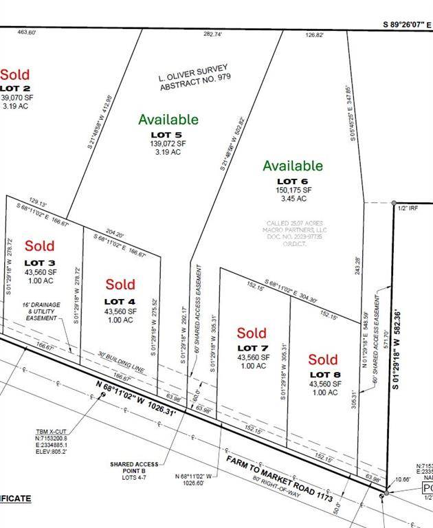 Krum, TX 76249,TBD 3.19 AC FM 1173