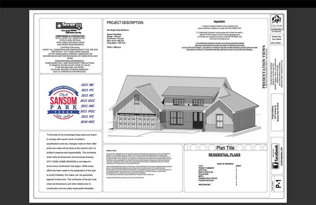 Sansom Park, TX 76114,2217 ANDOVER Street