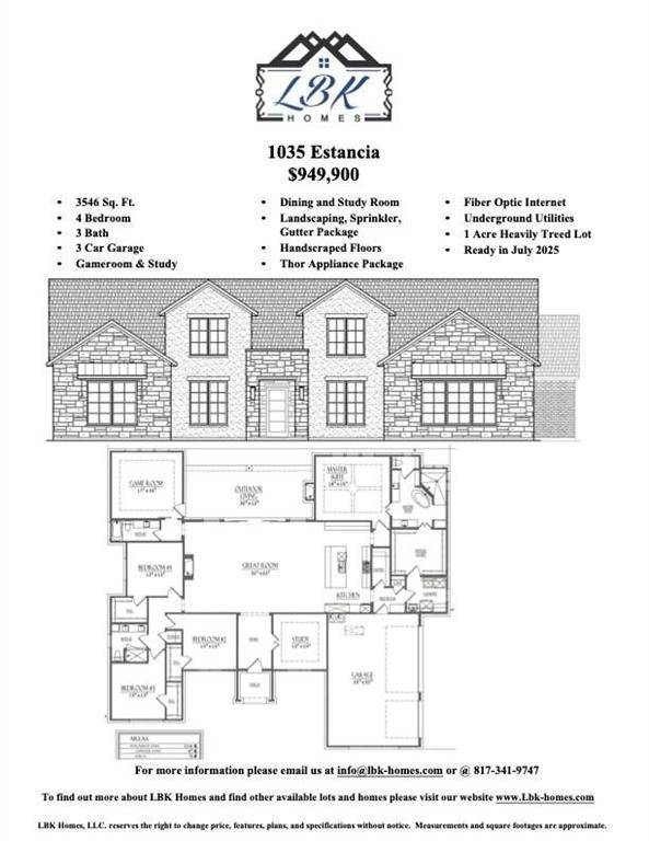 Weatherford, TX 76088,1035 Estancia Boulevard