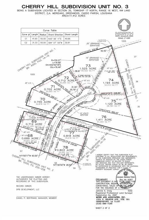 Greenwood, LA 71033,0 (Lot 71) Autumn Creek Circle