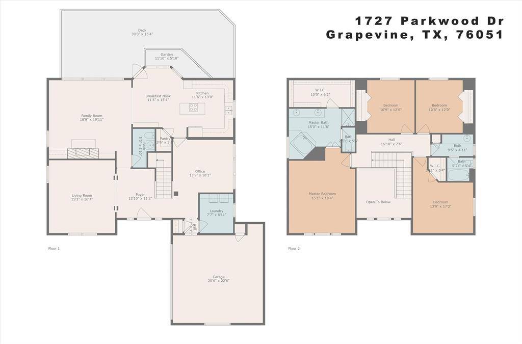 Grapevine, TX 76051,1727 Parkwood Drive