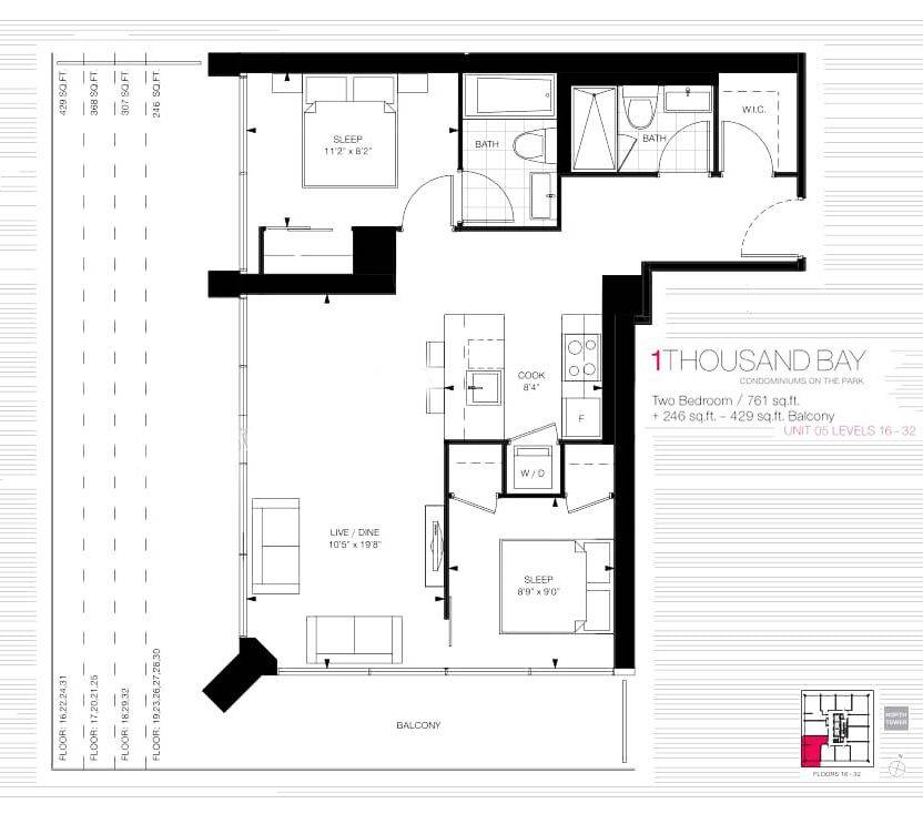 Toronto C01, ON M5S 0C5,57 St Joseph ST #2905