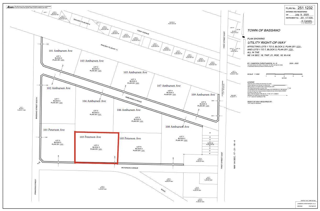 103 Peterson AVE, Bassano, AB T0J 0B0