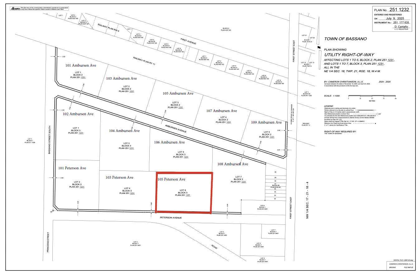 105 Peterson AVE, Bassano, AB T0J 0B0