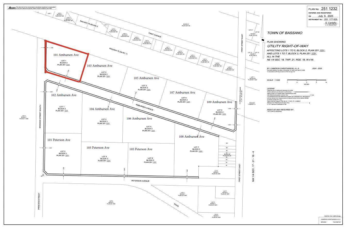 101 Ambursen AVE, Bassano, AB T0J 0B0