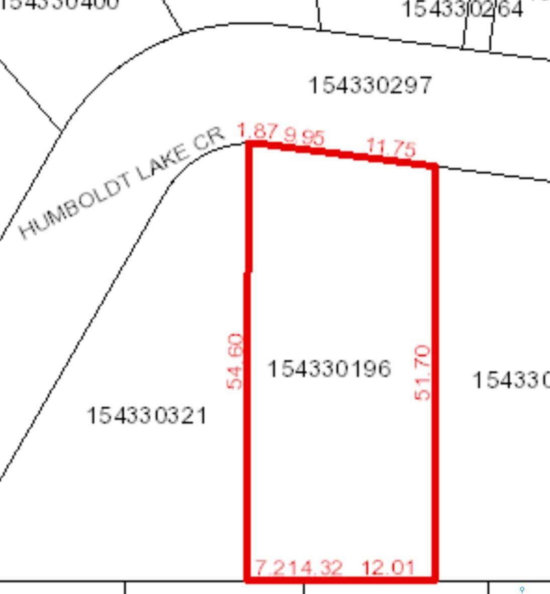 Humboldt Rm No. 370, SK S0K 2A0,9 Humboldt Lake CRESCENT