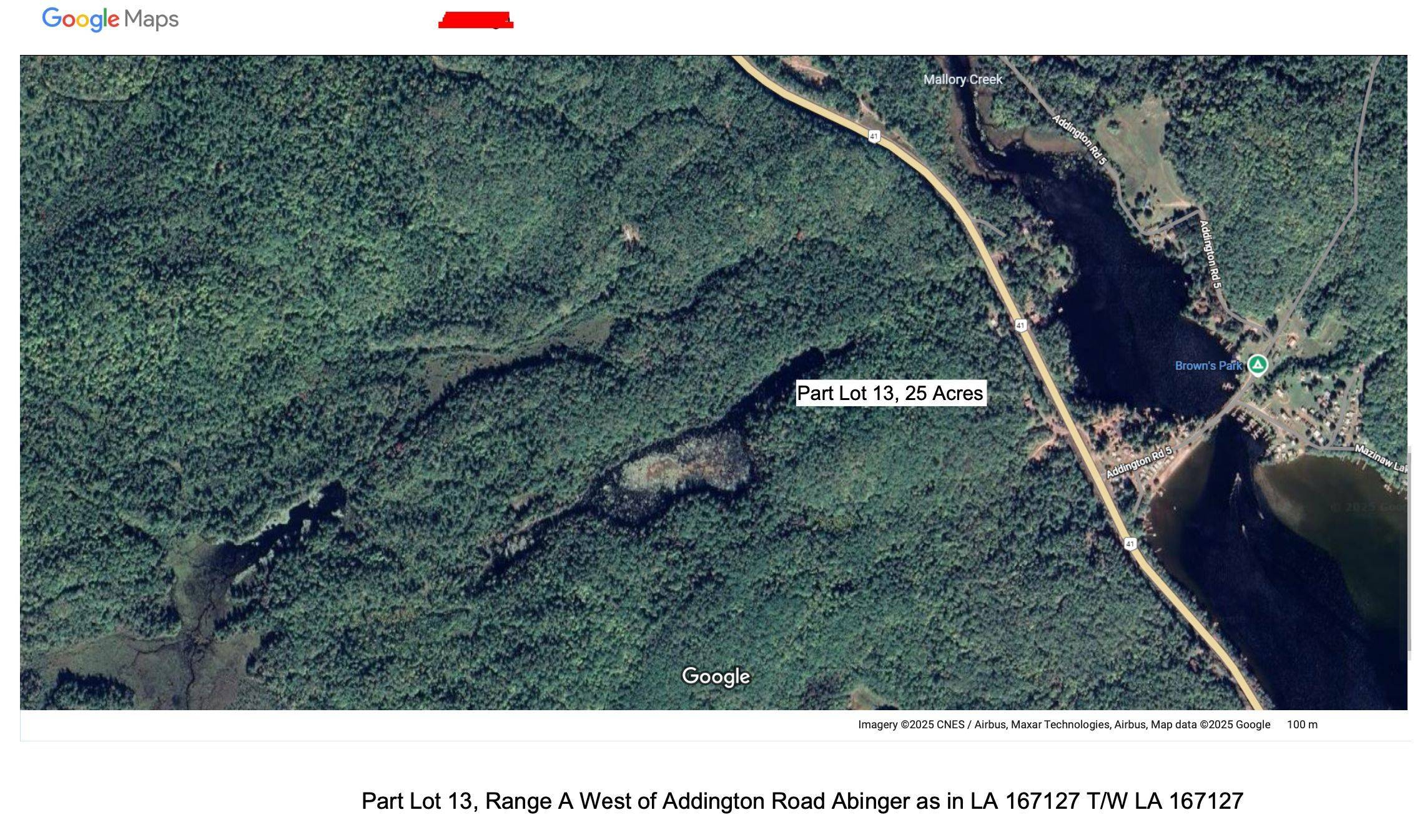 Lot 13 Addington Highlands N/A, Addington Highlands, ON K0H 1K0