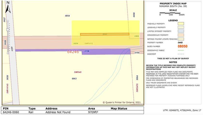 Fort Erie, ON L0S 1S0,PT LT11 CON 15 NIAGARA RIVER BERTIE PT 559R1812 ;FORT ERIE N/A