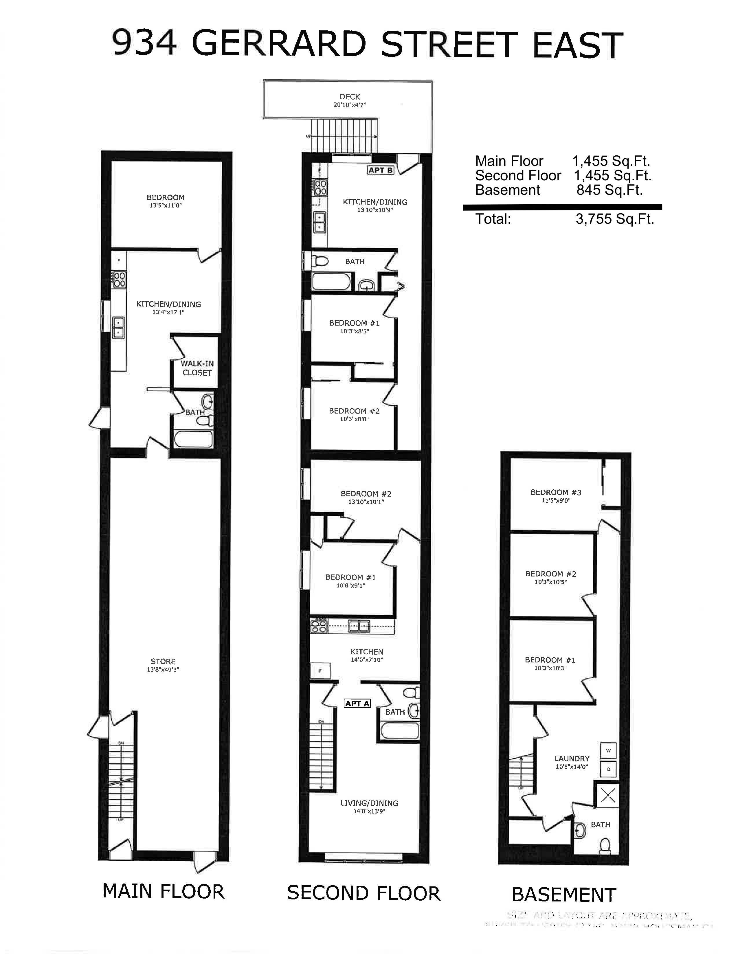 Toronto E01, ON M4M 1Z2,934 Gerrard ST E