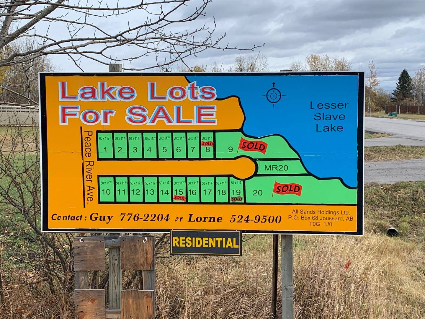 Lot 1 19 Peace River Avenue, Joussard, AB T0G 1J0