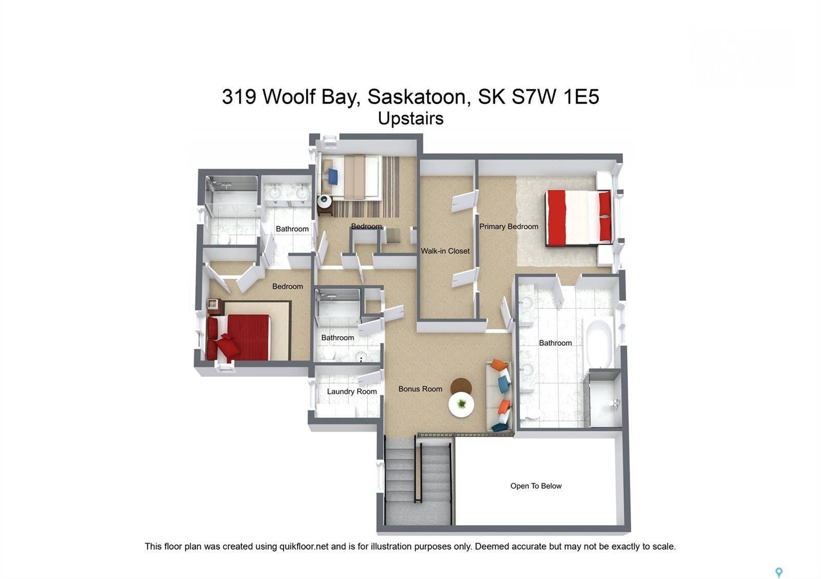Saskatoon, SK S7W 1E5,319 Woolf BAY