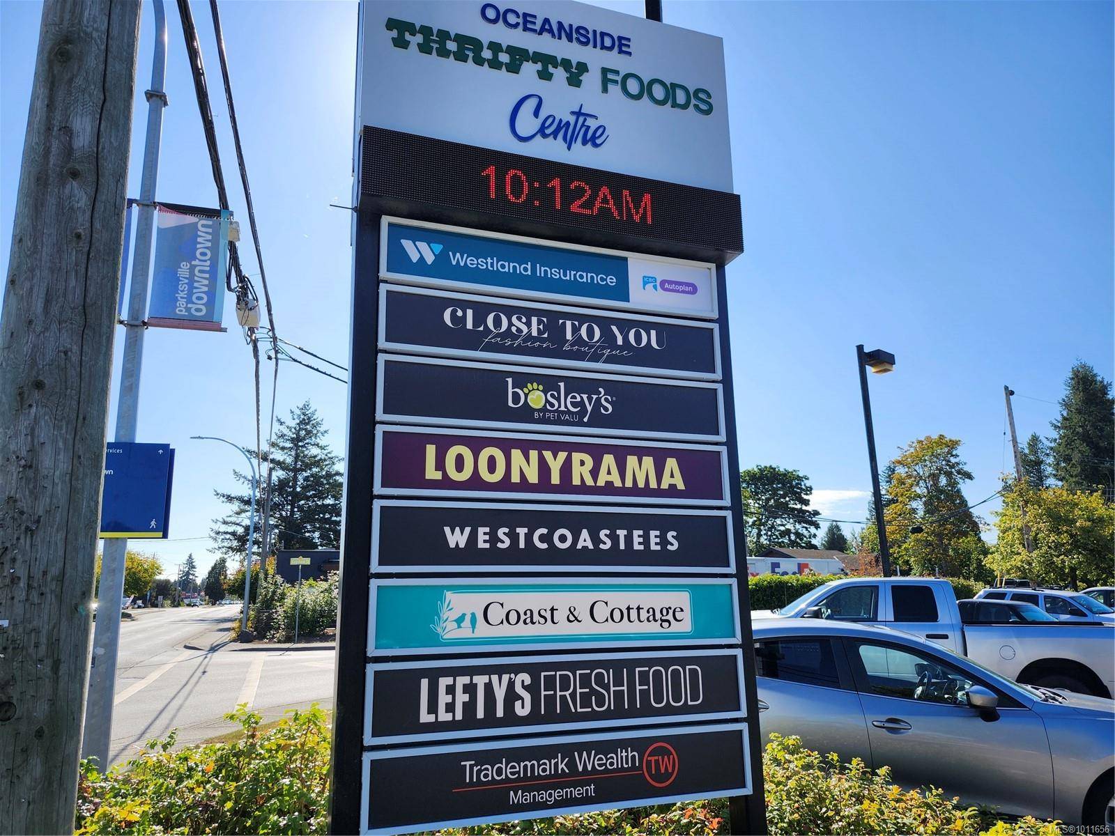 Parksville, BC V9P 1S7,280 Island Hwy E #105