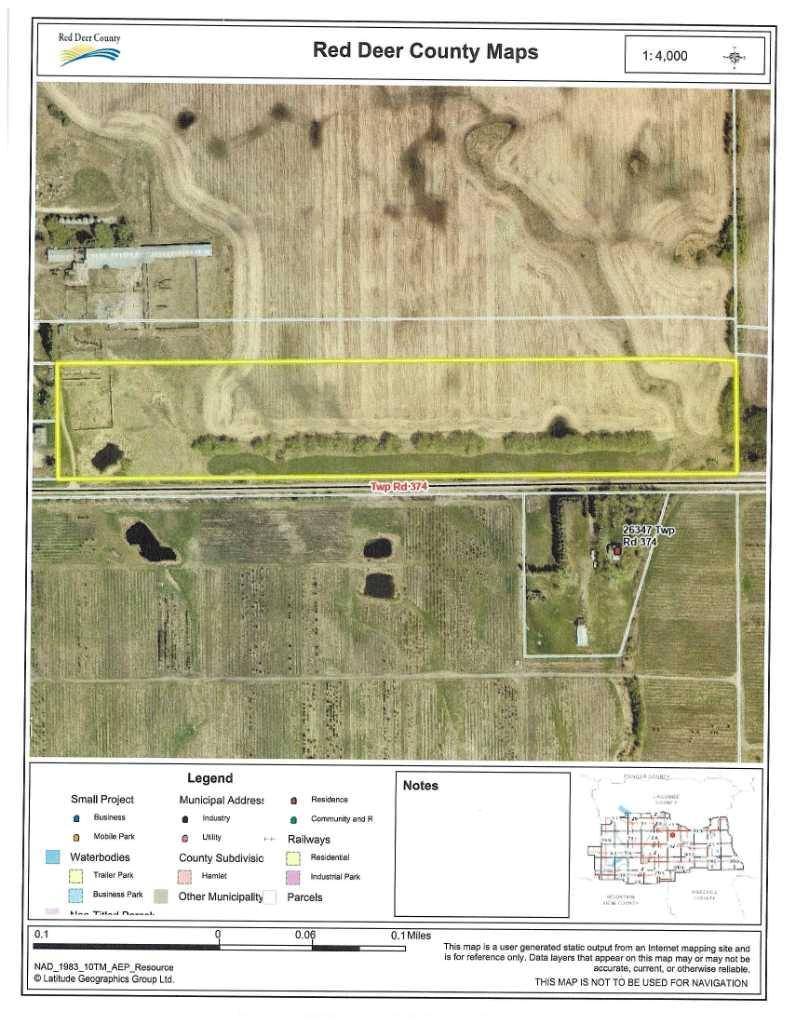 Rural Red Deer County, AB T4E 1B3,TWship Road 374