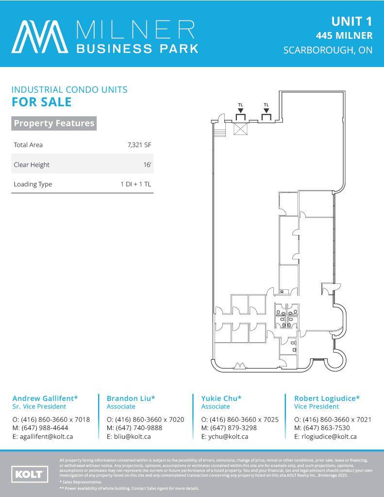 Toronto E11, ON M1B 2K4,445 Milner AVE #Unit 1