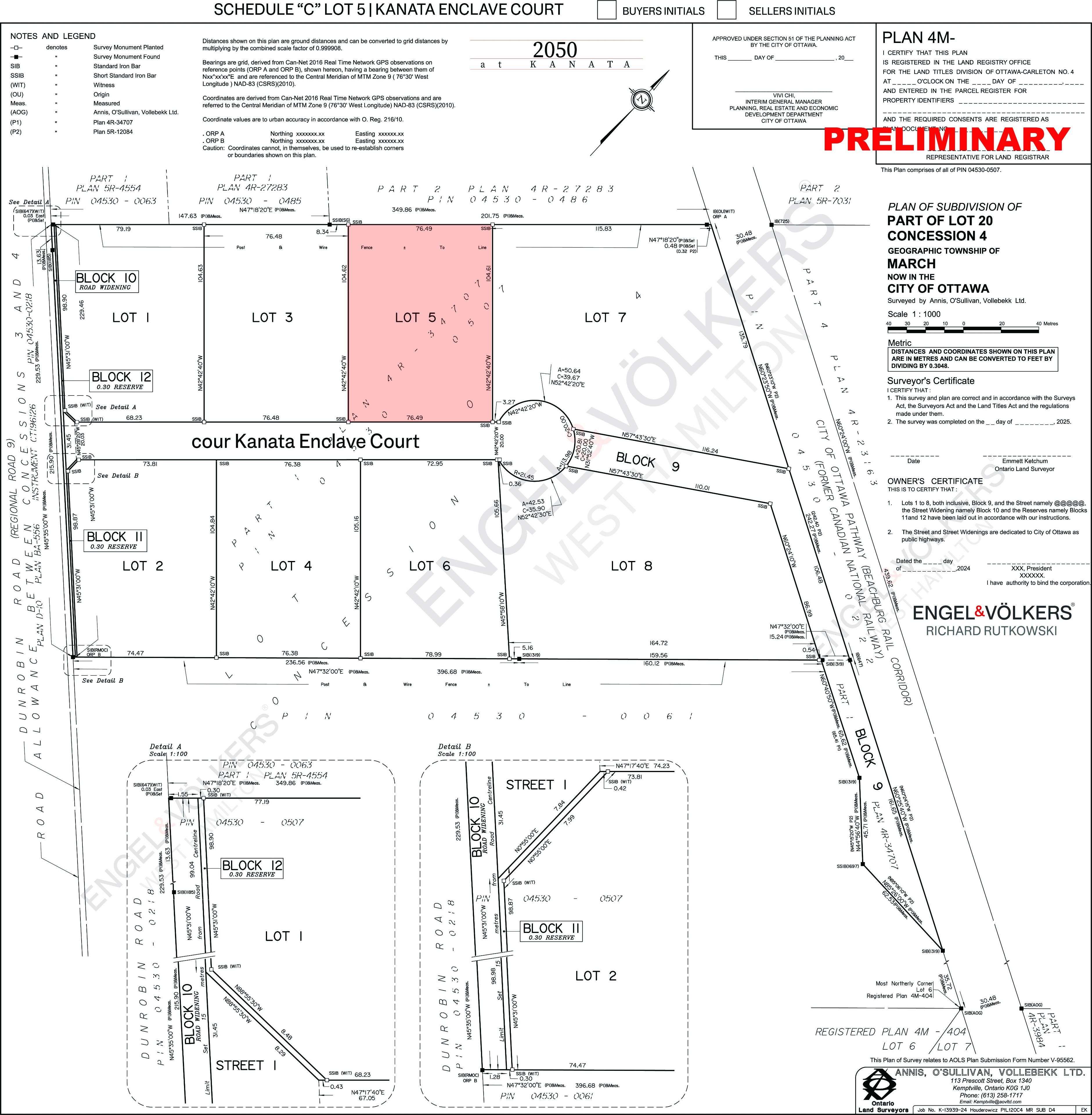 Kanata, ON K2K 1X7,2050 Dunrobin RD #Lot 5