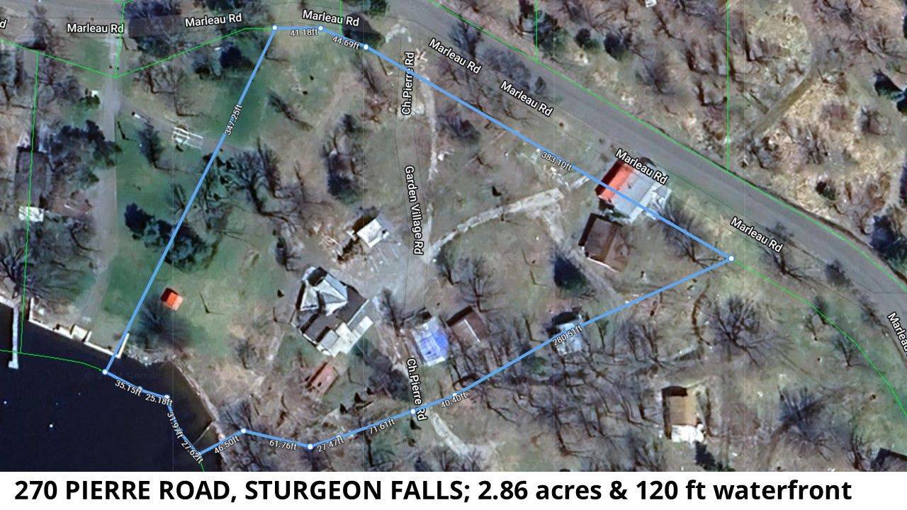 West Nipissing, ON P2B 2W8,270 PIERRE RD