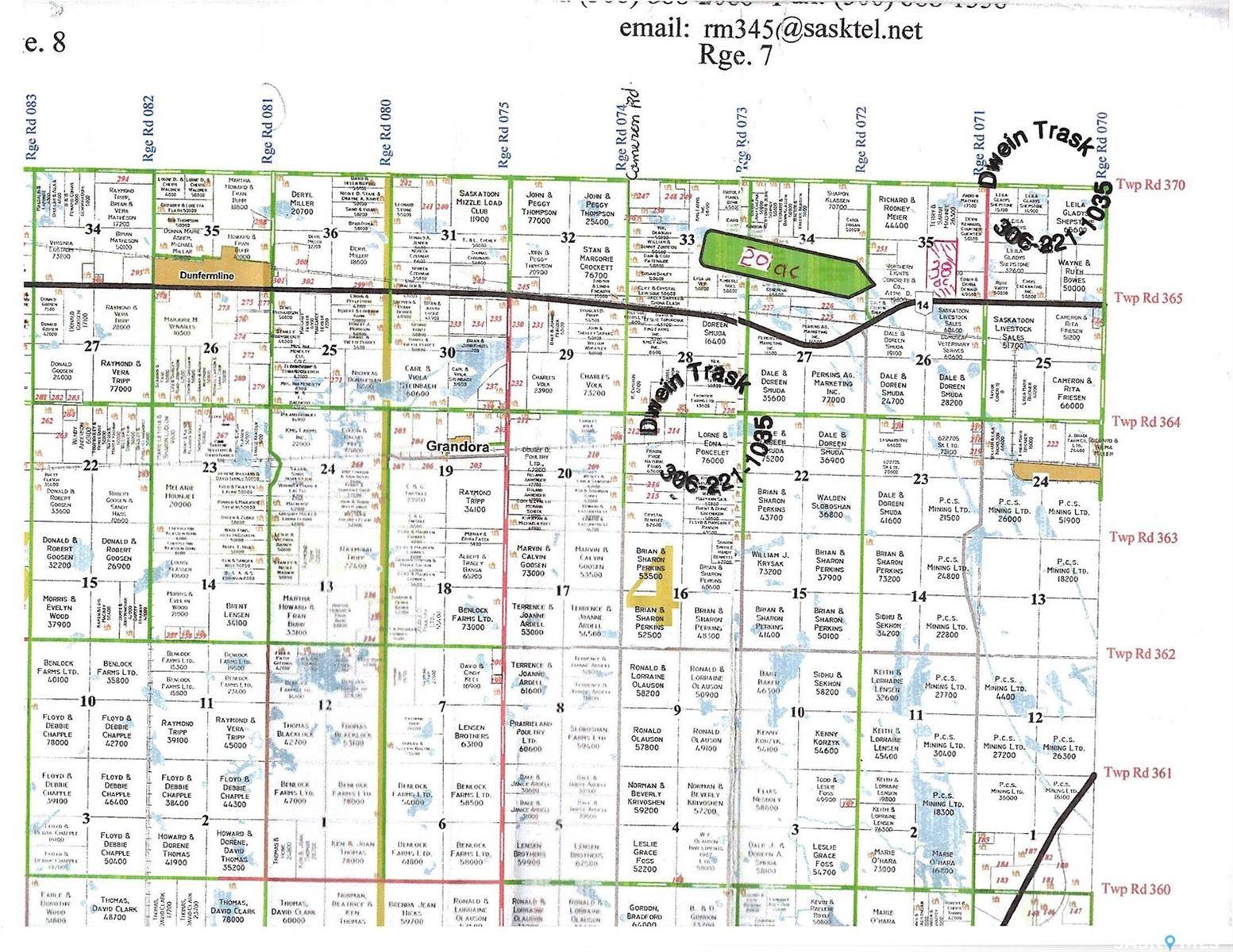 Vanscoy Rm No. 345, SK S0K 1V0,Rural Address