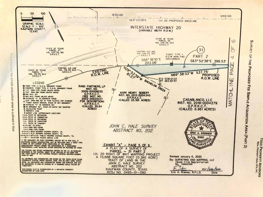 Terrell, TX 75160,00 I 20