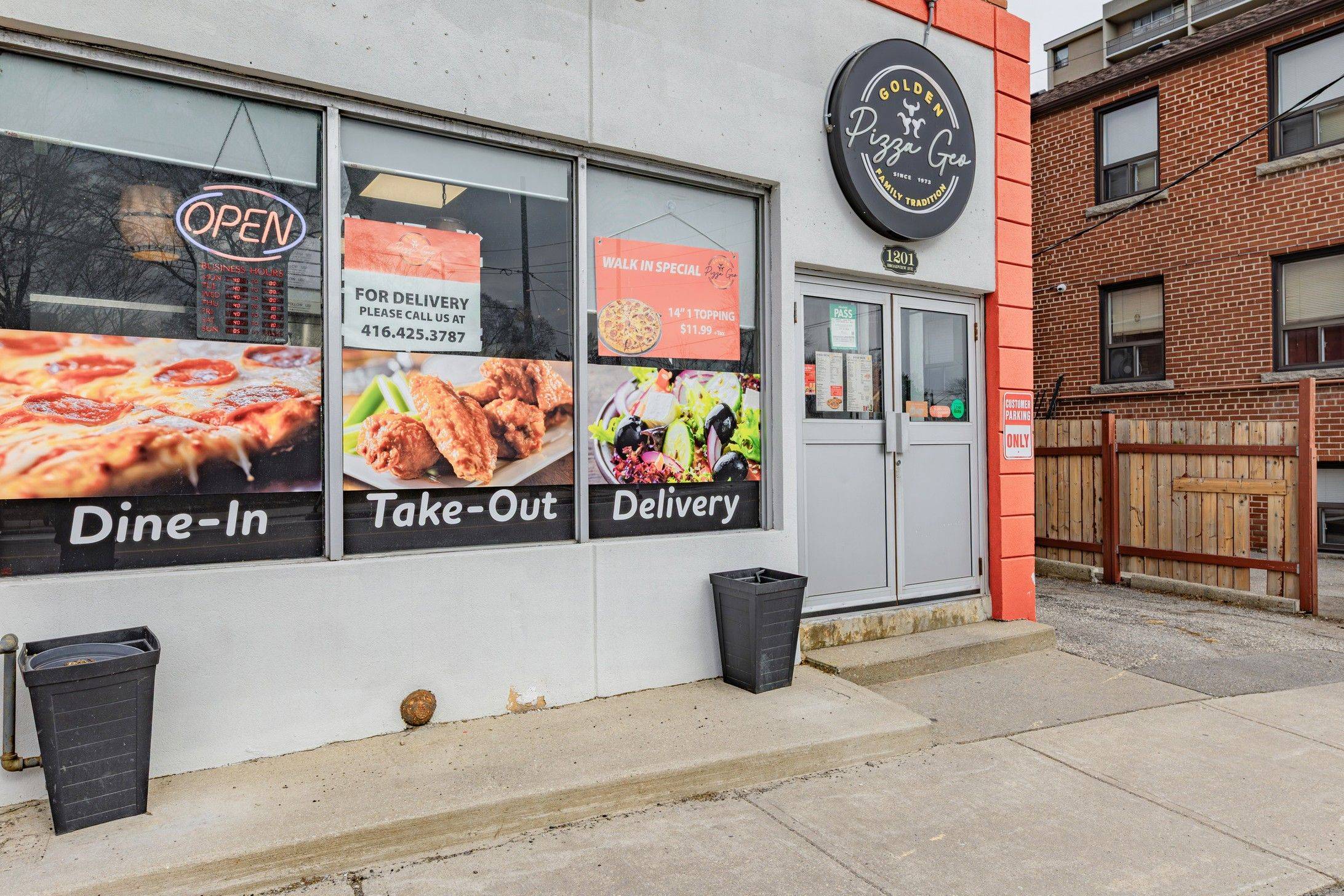 Toronto E03, ON M4K 2T1,1201 Broadview AVE