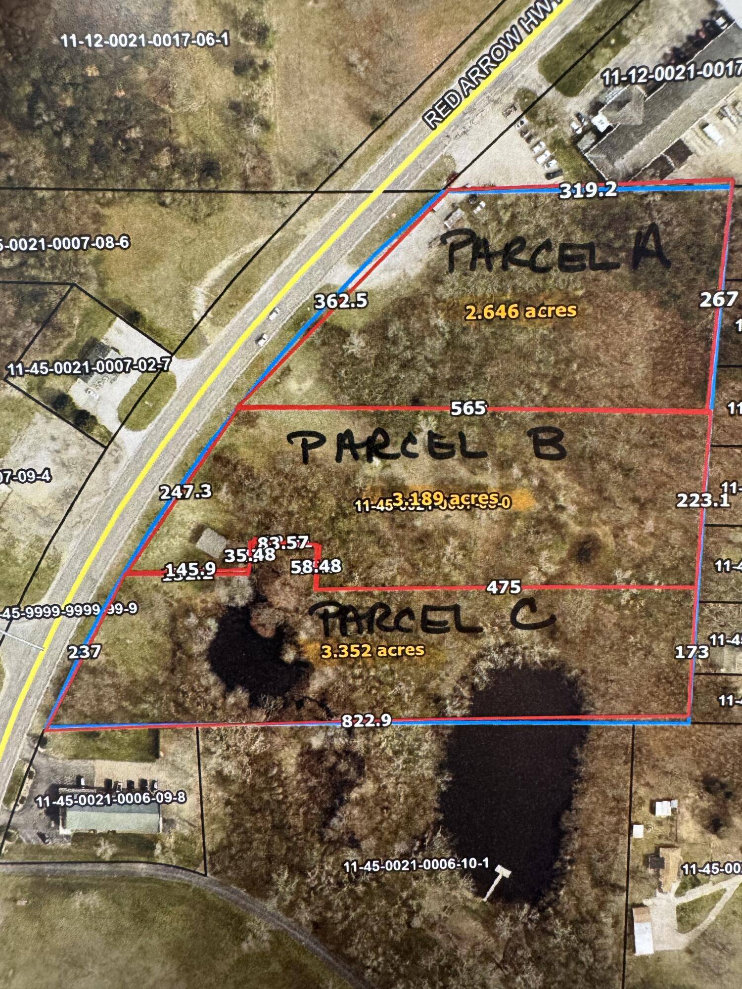 Stevensville, MI 49127,5363 Red Arrow Highway, Parcel B
