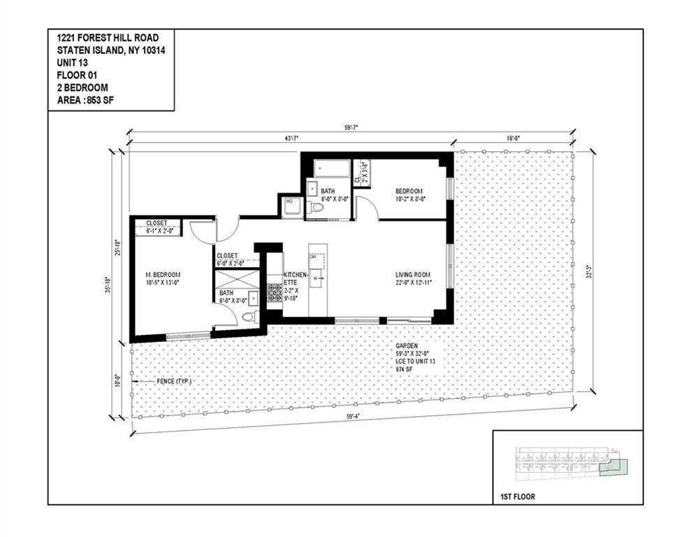 Staten  Island, NY 10314,1221 Forest Hill RD #13